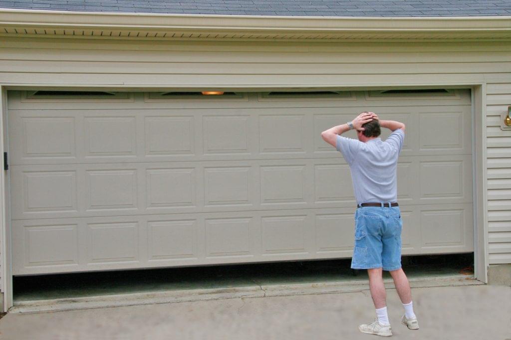 Garage door repair